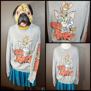 TOM AND JERRY sweatshirt!!